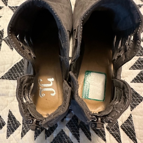 Gray Booties - Picture 5 of 7